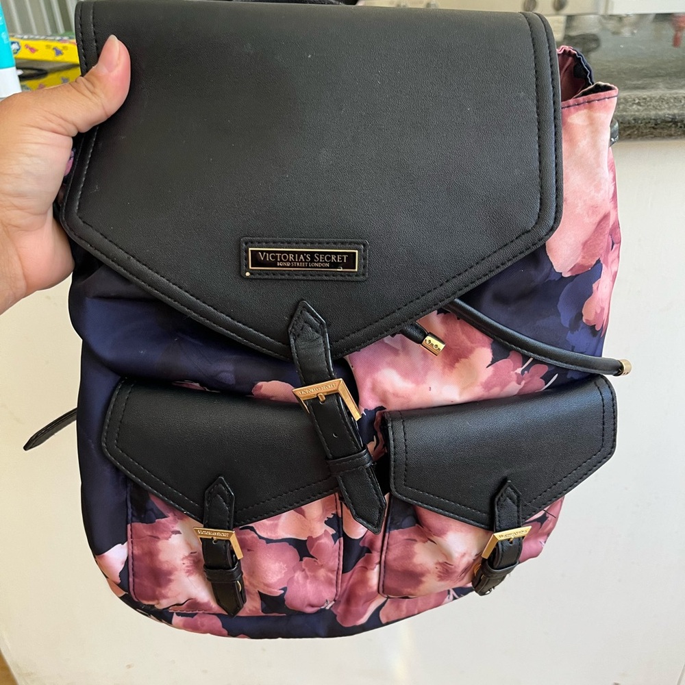 Victoria Secrets flower backpack